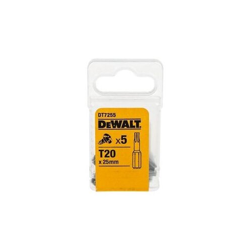 DW BIT MAGNETNI T20 25mm Torx 5/1 DT7255 Cene