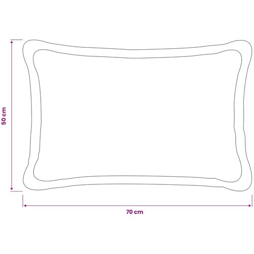  Presvlaka za jastuk 6 pcs HOUTEN Tamnozelena 50 x 70 cm Boucl&amp;eacute; Slike