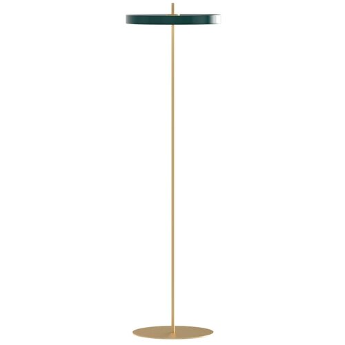 UMAGE Tamno zelena LED stojeća svjetiljka s mogućnosti zatamnjivanja s metalnim sjenilom (visina 151 cm) Asteria Floor &amp;ndash; Slike
