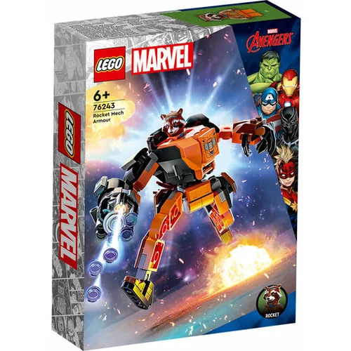 Lego Marvel 76243 Rocketov robotski oklep