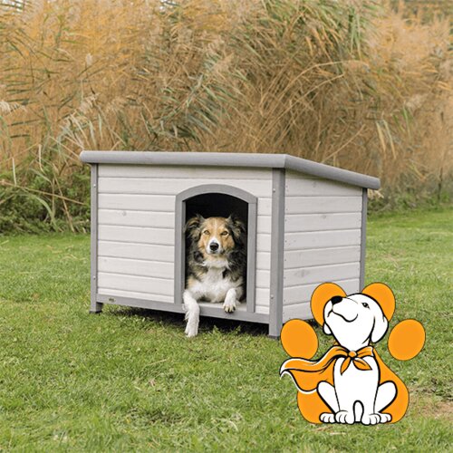 Trixie classic Dog Kennel Drvena Kućica Za Pse Izrađena Od Borovine, 104x72x68cm Cene
