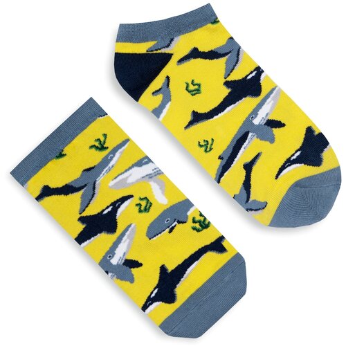 Banana Socks Unisex's Socks Short Mr. Whale Slike