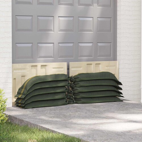  Vreće s pijeskom 50 pcs Tamnozelena 120 x 27 cm HDPE Cijene
