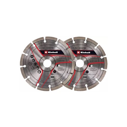 Einhell dijamantski rezni list 125mm set 2/1 4350736 Cene