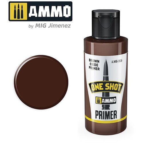 AMMO by MIG Jimenez one shot primer brown oxide (braon oksid prajmer) Cene
