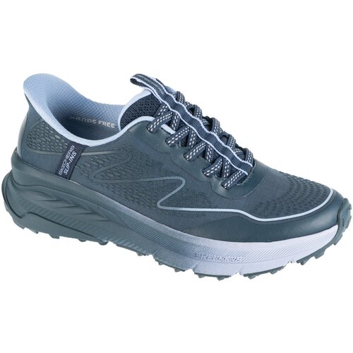 Skechers Nizke superge Slip-Ins: Switch Back - Mist Modra Slike