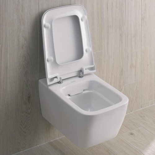 Geberit icon square wc &amp;scaron;olja konzolna rimfree 201950000 Slike