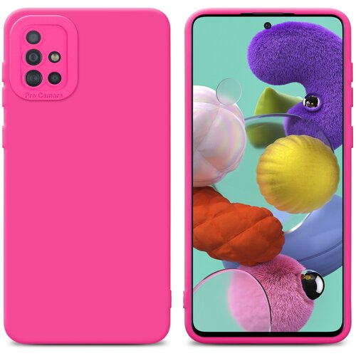  case, združljiv s samsungom v fluid hotpink - zaščitni pokrov iz fleksibilnega silikona tpu, (20603051) Cene