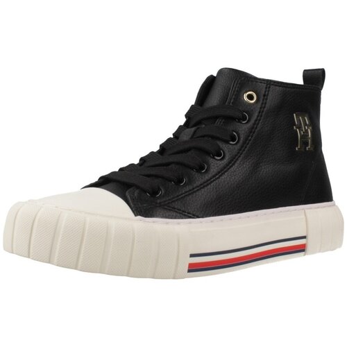 Tommy Hilfiger Škornji HIGH TOP LACE-UP SNEAKER Črna Cene