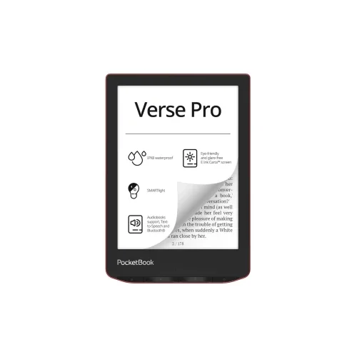 PocketBook Verse Pro eBook-čitač 15.2 cm (6 palac) crvena