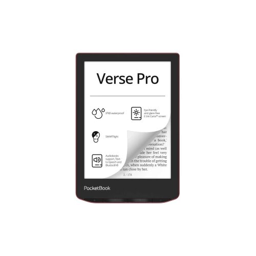 PocketBook Verse Pro eBook-čitač 15.2 cm (6 palac) crvena Slike