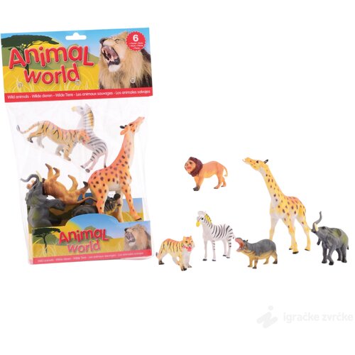 RAZNO Animal World Divlje životinje u kesi Cene