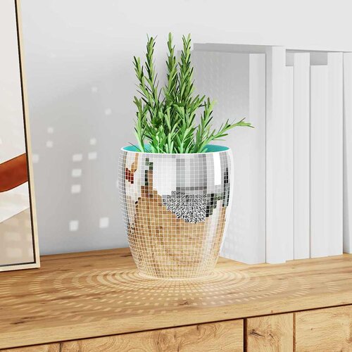 vidaXL Mozaična ogledalo pločica 3 pcs Srebrno 30 x 30 cm Stakl Cijene