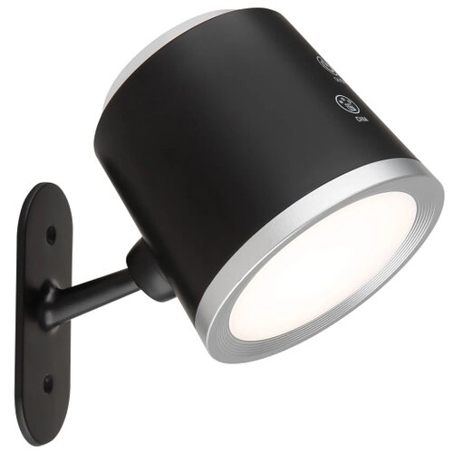 Globo 58454B - LED stona lampa na dodir MEEYA, prigu&amp;scaron;iva, LED/6W/3,7V, crna Slike
