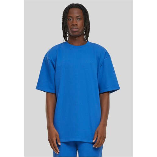 UC Men Men's Light Terry T-Shirt Crew - Blue Cene