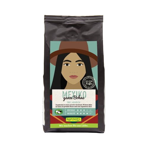 Rapunzel bio "heldenkaffee" kava, mehika, cela zrna Cene