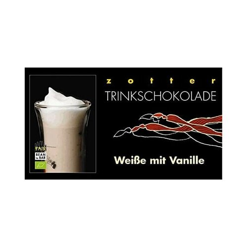 Zotter Schokoladen Vroča čokolada z belo čokolado in vanilijo Cene