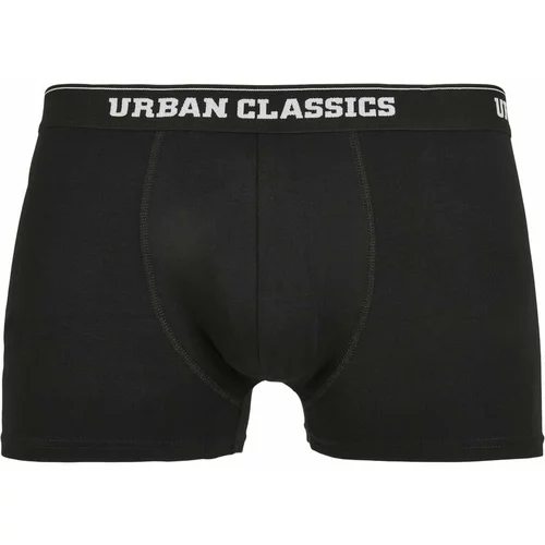 UC Men Organic Boxer Shorts 2-Pack Detail aop+black