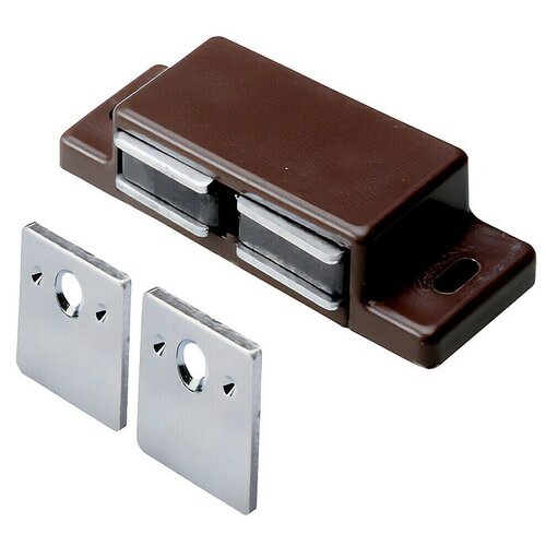 Hettich Magnetski zatvarač (Jačina lijepljenja: 5 kg, Smeđa) Slike