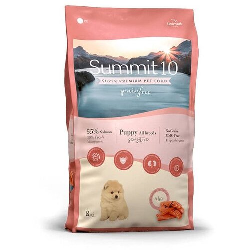 Summit 10 grain free puppy sensitive losos 8 kg Cene