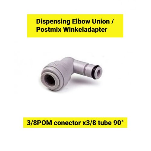 ich-zapfe Kotni adapter 3/8 POM x 3/8 cevi 90 za pivo cevi Postmix, (5000216998) Cene