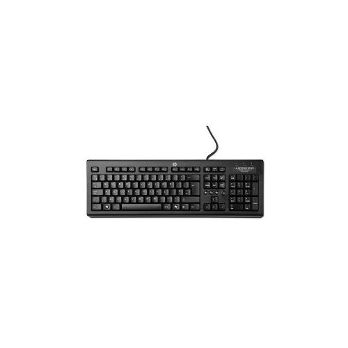  Tastatura HP Classic Wired Keyboard, black, USB, WZ972AA Slike
