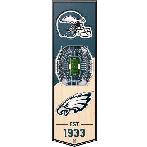 Drugo Philadelphia Eagles 3D Stadium Banner slika Cene