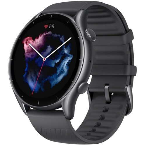 Xiaomi SAT pametni, 1.39&amp;rdquo; AMOLED, vodootporan 5ATM, BT, Alexa &amp;ndash; Amazfit GTR 3 Thunder Black Slike