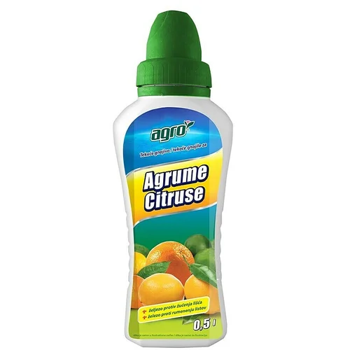 Agro Tekoče gnojilo za agrume (1 kos, NPK (5-6-6) + Fe (0,02), 500 ml)