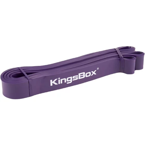 Kingsbox Elastika za vadbo Powerband vijoličen 29 mm none