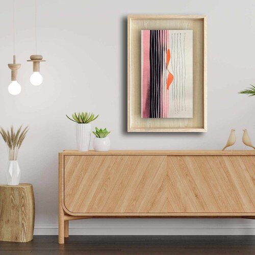 WALLXPERT Dekorativna uramljena slika, 43x63cm, &Scaron;arena Cijene