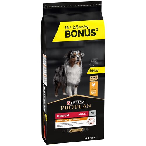 Pro Plan 14 kg + 2/2,5 kg besplatno! veliko pakiranje - Medium Adult OPTIBALANCE (14 + 2,5 kg) Slike