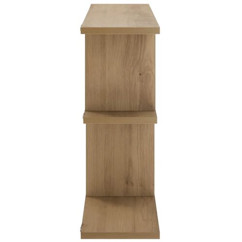  Zidna polica Hrast artisan 100 x 17 x 45.5 cm prerađeno drvo - Hrast artisan Slike