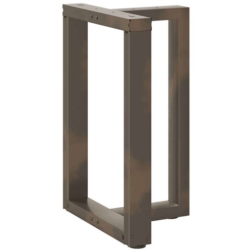  Noge za blagovaonski stol T-oblika 2 kom 50x35x(72-73) cm čelik Slike