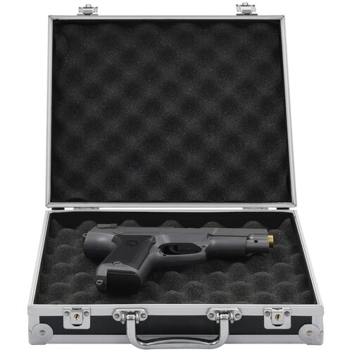 VidaXL Kutija za oružje aluminijska ABS crna Slike