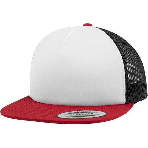 Flexfit Foam Trucker with White Front Red/wht/blk Cijene