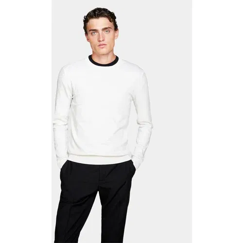 Sisley Pulover 10F2S1C78 Bež Slim Fit