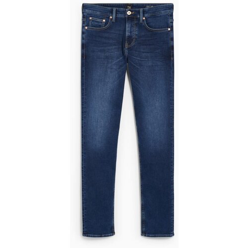 CA muške teksas farmerke, slim fit, tamnoplave Slike