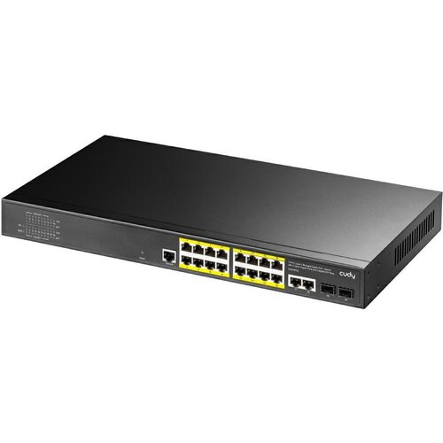 Cudy GS2018PS2 Managed L2 Gigabit Ethernet (10 /100 /1000) Power over Ethernet (PoE) 1U Black Cijene