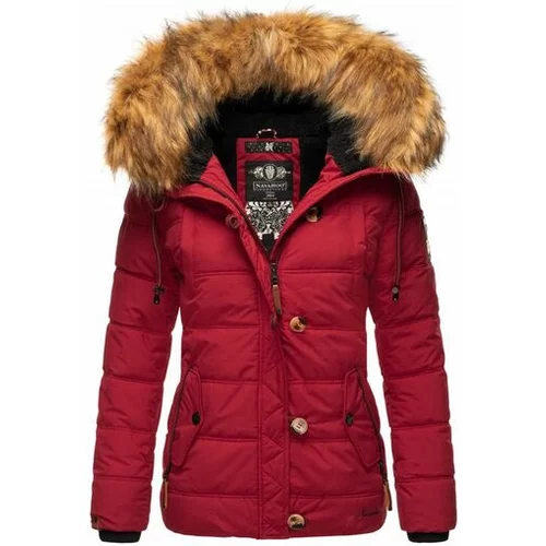 Navahoo Zimska jakna 'Zoja' svijetlosmeđa / crvena