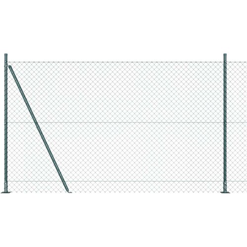  Ograda od lanca s 7 flanged stupova 1.5x10 m pocinčanog čelika Cijene