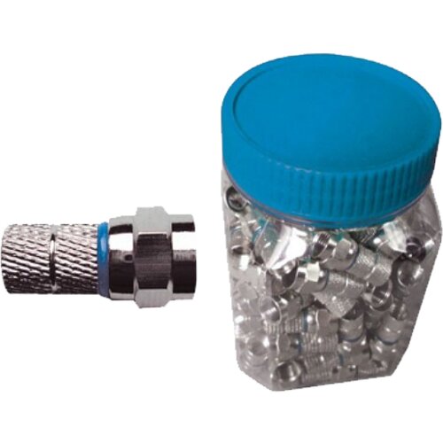 Zodiac F-Konektor 4,4mm, za koaksijalni kabl pak 100 kom &amp;ndash; F 4,4MM C/ORING Slike