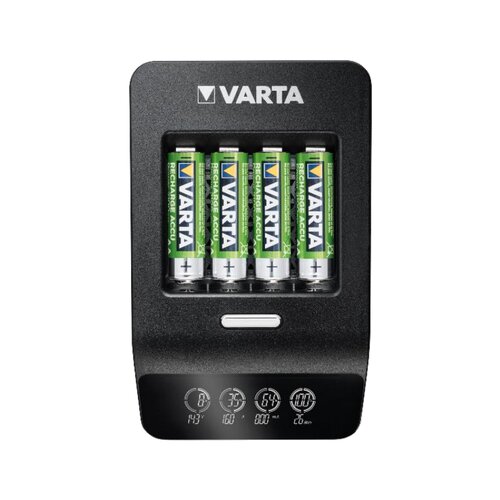 Varta LCD Ultra-Fast-Plus nikalj-metal-hidridni micro (AAA), mignon (AA) punjač okruglih stanica uklj. akumulator Slike