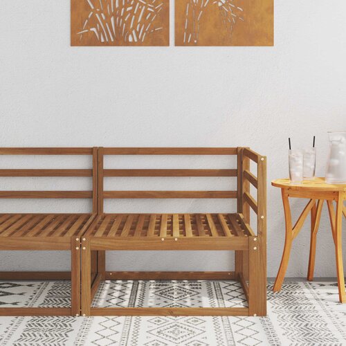 Vanjski kutni kauč Prirodna 83 x 83 x 73 cm Slike