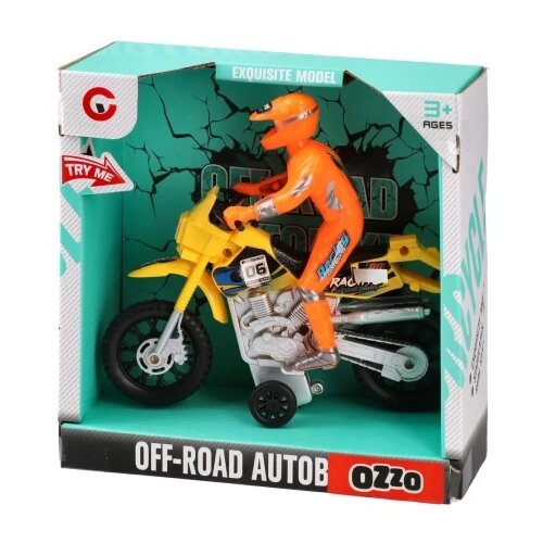 Ozzo Off road autobike, igračka, motociklista i motor, 3+ godina Cene