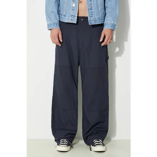 Engineered Garments Pamučne hlače Painter Pant boja: tamno plava, ravni kroj, OR307.CT114