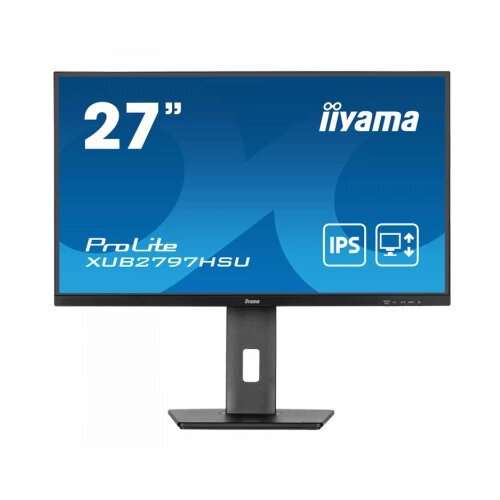Iiyama Prolite XUB2797HSU-B2 Business Monitor - 68.6 cm (27''), FULL HD (1920x1080), IPS LED, 100Hz, 300 cd/m², matte / black Cene