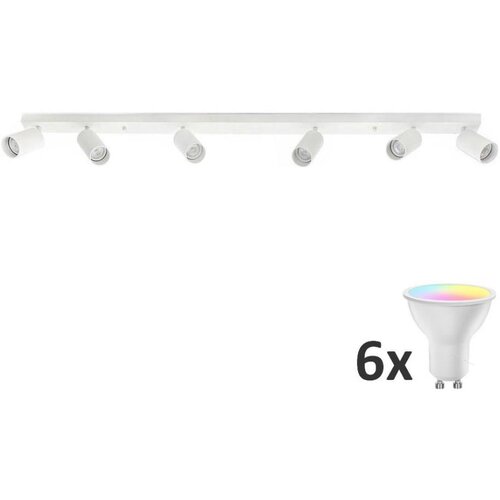  LED RGBW spot svetlo ANGIE 6xGU10/6,5W/230V belo Cene