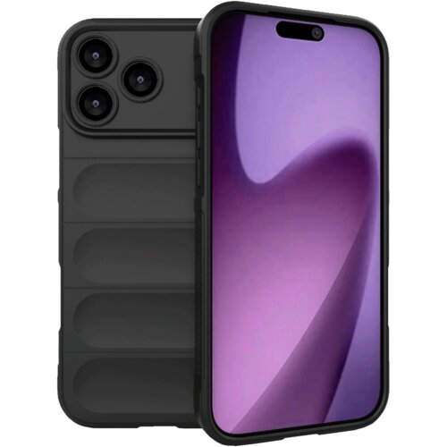 NN-Su Maska za mobilni telefon iPhone 17 Pro Max, TPU, Crna Slike