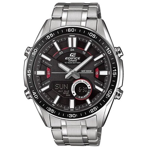Casio Analogne ure EFVC100D1AVEF Srebrna Slike